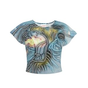 Roarrr Cropped Top
