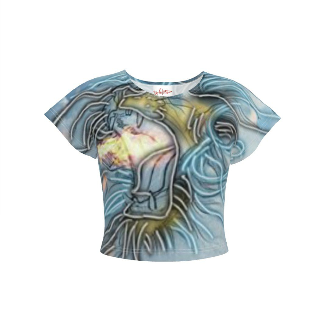 Roarrr Cropped Top