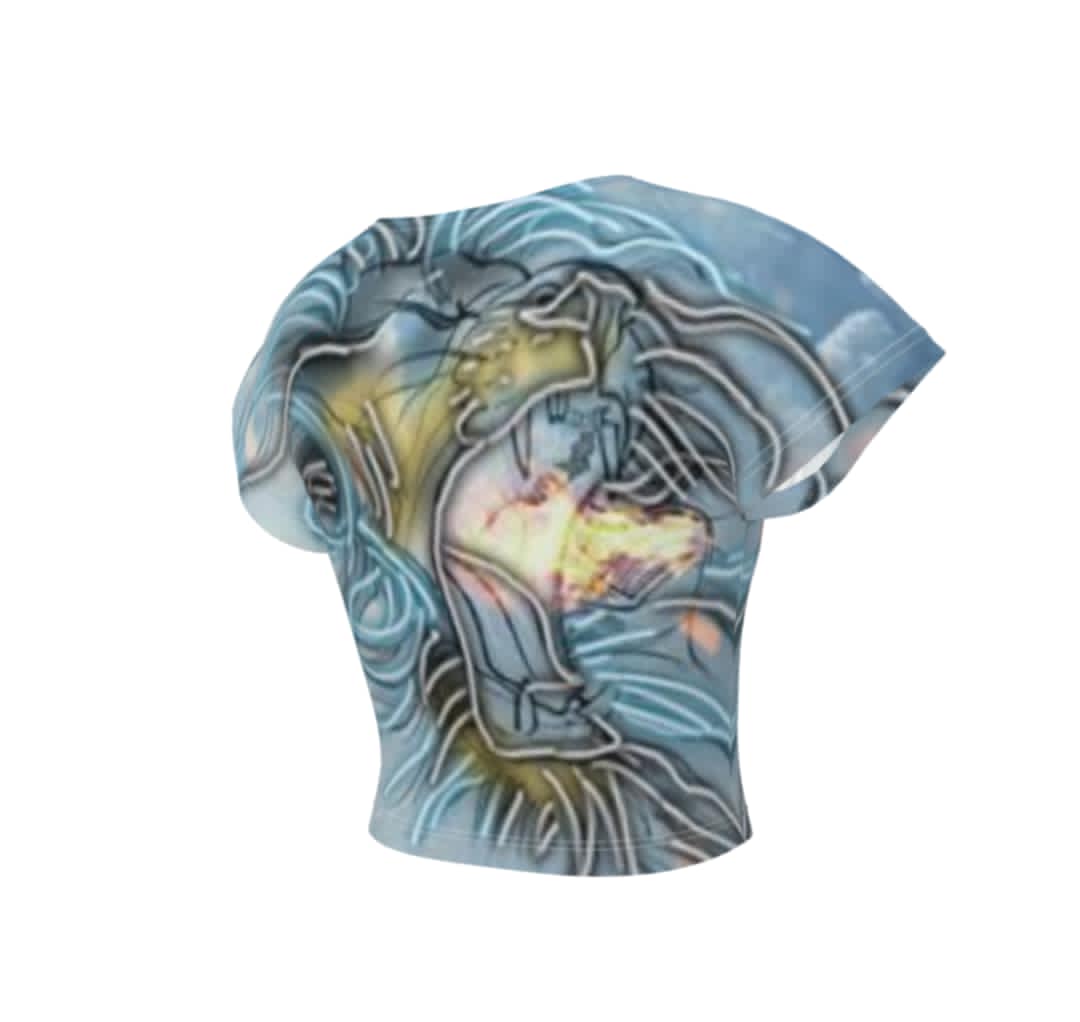 Roarrr Cropped Top - Image 3